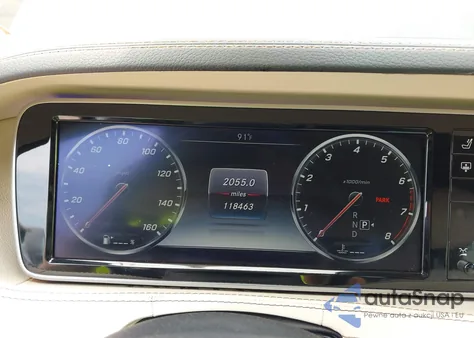 2015 Mercedes-Benz S 550 из США, поврежденный, VIN WDDUG8CB7FA194673